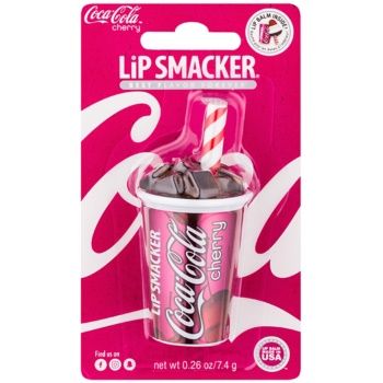 Lip Smacker Coca Cola balsam de buze elegant, în borcan de firma original