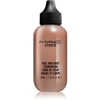 MAC Cosmetics Studio Face and Body Foundation make-up cu textura usoara pentru fata si corp