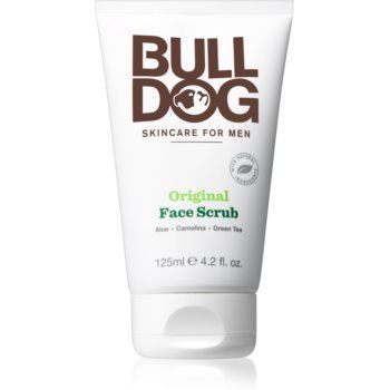 Bulldog Original Face Scrub demachiant cu efect de peenling pentru barbati