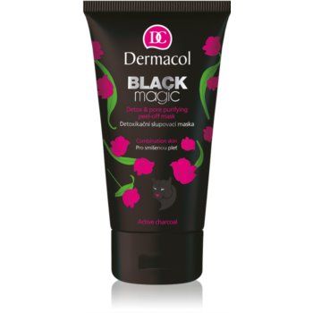 Dermacol Black Magic mască exfoliată detoxifiantă