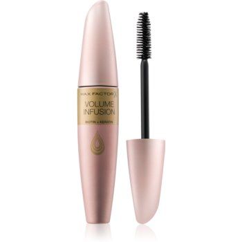 Max Factor Volume Infusion mascara cu keratina cu biotina