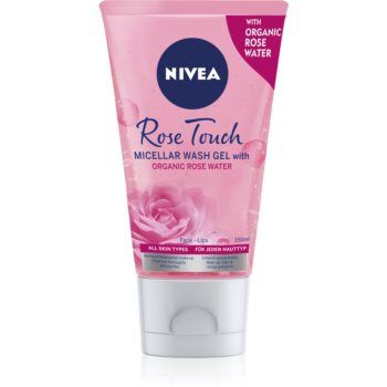 Nivea Rose Touch gel de curatare micelar