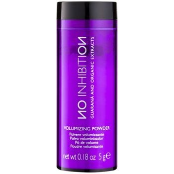 No Inhibition Guarana and organic extracts Volumizing pudră matifiantă de volum pentru păr