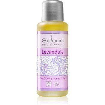 Saloos Bio Body And Massage Oils Lavender ulei de masaj pentru corp ieftin