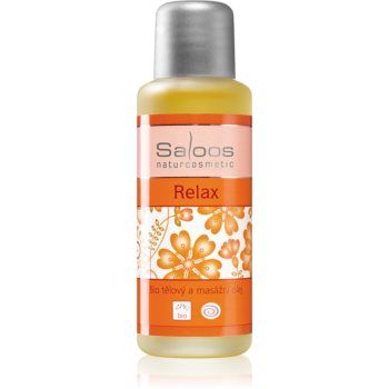 Saloos Bio Body And Massage Oils Relax ulei de masaj pentru corp ieftin