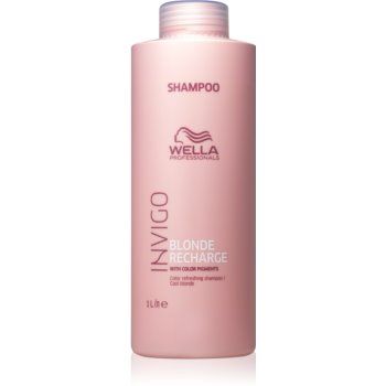 Wella Professionals Invigo Blonde Recharge sampon pentru protectia culorii parului blond