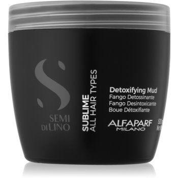 Alfaparf Milano Semi di Lino Sublime mască detoxifiantă pentru toate tipurile de păr