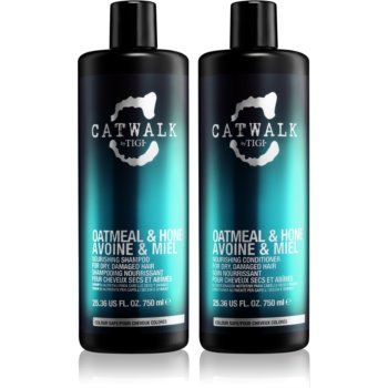 TIGI Catwalk Oatmeal & Honey ambalaj economic(pentru par deteriorat) pentru femei