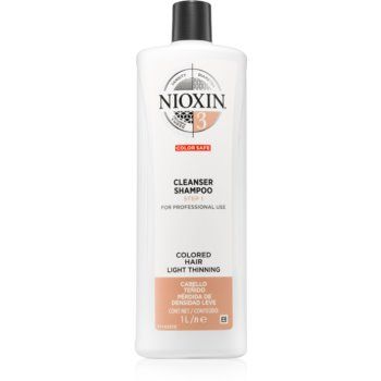 Nioxin System 3 Color Safe sampon de curatare pentru par vopsit