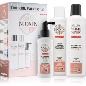 Nioxin System 3 Color Safe set cadou (pentru păr vopsit)