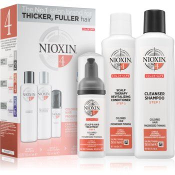 Nioxin System 4 Color Safe set cadou (pentru păr vopsit)