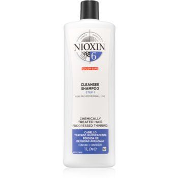 Nioxin System 6 Color Safe Cleanser Shampoo sampon pentru curatare pentru parul tratat chimic