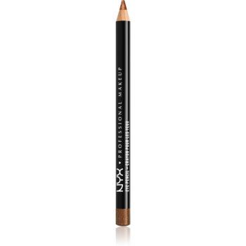 NYX Professional Makeup Eye and Eyebrow Pencil creion de ochi cu trasare precisă ieftin