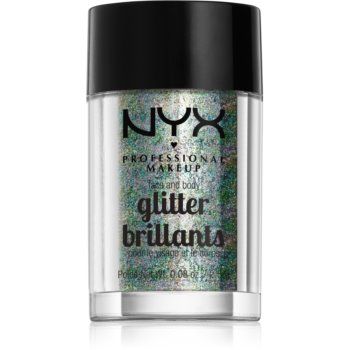 NYX Professional Makeup Face & Body Glitter Brillants sclipici pentru față și corp