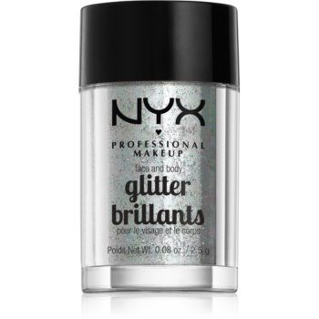 NYX Professional Makeup Face & Body Glitter Brillants sclipici pentru față și corp