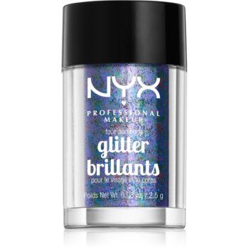 NYX Professional Makeup Face & Body Glitter Brillants sclipici pentru față și corp