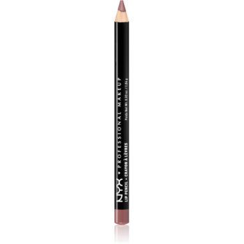 NYX Professional Makeup Slim Lip Pencil creion de buze cu trasare precisă