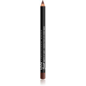 NYX Professional Makeup Suede Matte  Lip Liner dermatograf mat de buze