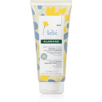 Klorane Bébé Calendula Gel de curatare delicat pentru nou-nascuti si copii