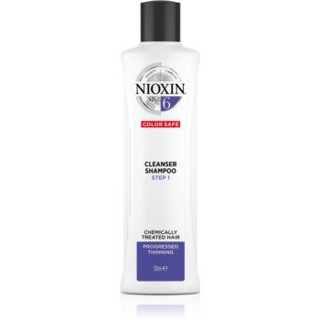 Nioxin System 6 Color Safe Cleanser Shampoo sampon pentru curatare pentru parul tratat chimic