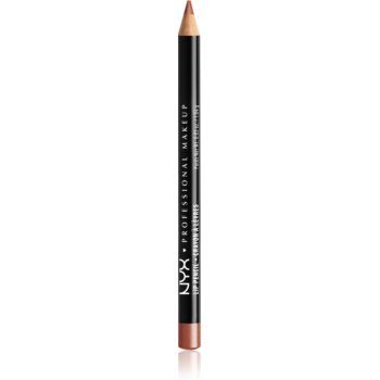 NYX Professional Makeup Slim Lip Pencil creion de buze cu trasare precisă