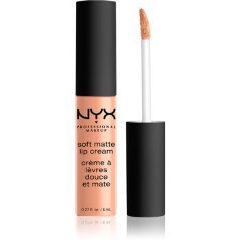 NYX Professional Makeup Soft Matte Lip Cream ruj lichid mat, cu textură lejeră