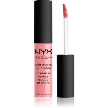 NYX Professional Makeup Soft Matte Lip Cream ruj lichid mat, cu textură lejeră