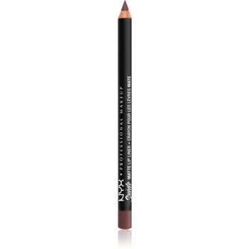 NYX Professional Makeup Suede Matte Lip Liner dermatograf mat de buze