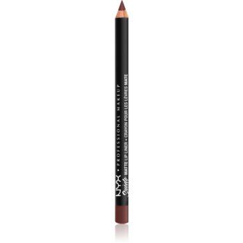 NYX Professional Makeup Suede Matte Lip Liner dermatograf mat de buze la reducere