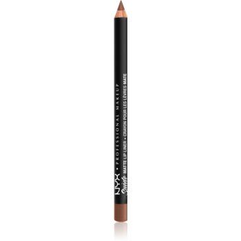 NYX Professional Makeup Suede Matte Lip Liner dermatograf mat de buze la reducere