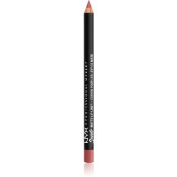 NYX Professional Makeup Suede Matte Lip Liner dermatograf mat de buze la reducere