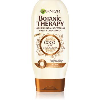 Garnier Botanic Therapy Coco Milk & Macadamia Balsam hrănitor pentru păr uscat și aspru