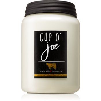 Milkhouse Candle Co. Farmhouse Cup O' Joe lumânare parfumată Mason Jar