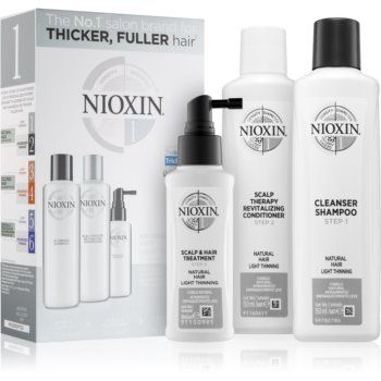 Nioxin System 1 Natural Hair Light Thinning set cadou