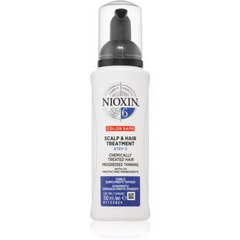 Nioxin System 6 Scalp & Hair Treatment ingrijirea scalpului pentru parul tratat chimic Nioxin System 6 Scalp & Hair Treatment ingrijirea scalpului pentru parul tratat chimic