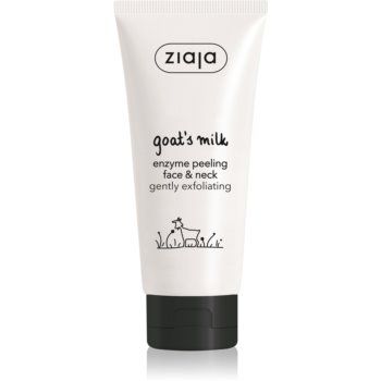 Ziaja Goat's Milk curatare usoara dupa exfoliere pentru față și gât