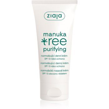 Ziaja Manuka Tree Purifying cremă normalizatoare de zi SPF 10