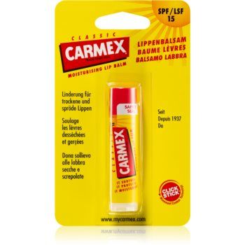 Carmex Classic balsam pentru buze cu efect hidratant SPF 15 ieftin