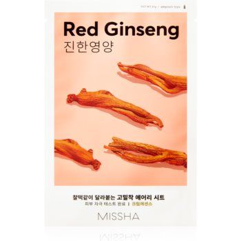 Missha Airy Fit Red Ginseng Masca hidratanta cu efect revitalizant sub forma de foaie