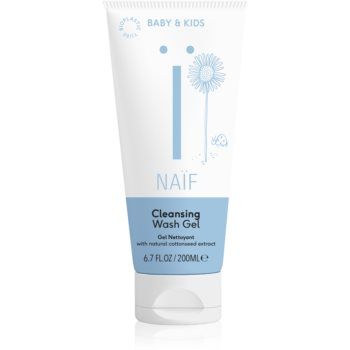 Naif Baby & Kids Cleansing Wash Gel gel pentru spălarea și curățarea copiilor și a bebelușilor