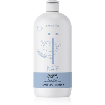 Naif Baby & Kids Relaxing Bath Foam spuma de baie relaxanta