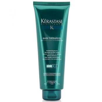 Sampon Par Foarte Deteriorat - Kerastase Resistance Bain Therapiste  Shampoo 450 ml