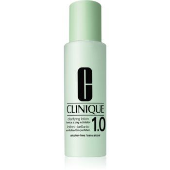 Clinique 3 Steps Clarifying Lotion 1.0 Twice A Day Exfoliator tonic pentru toate tipurile de ten