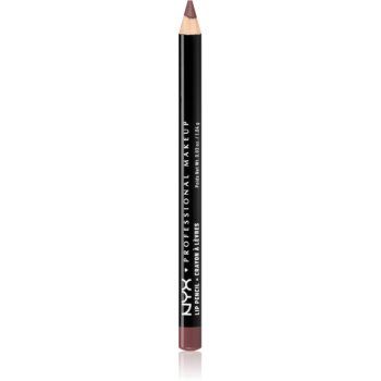 NYX Professional Makeup Slim Lip Pencil creion de buze cu trasare precisă