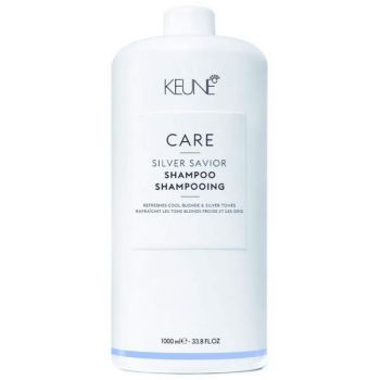 Sampon pentru Par Blond - Keune Care Silver Savior Shampoo, 1000ml