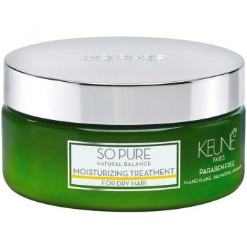 Tratament pentru Par Uscat - Keune So Pure Moisturizing Treatment 200 ml