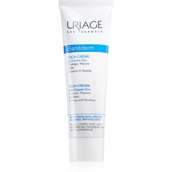 Uriage Bariéderm Cica-Cream with Copper-Zinc cremă reparatoare cu cupru și zinc cu Panthenol