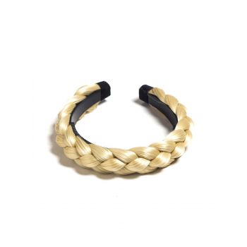 Coronita Impletita Blond Deschis