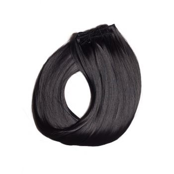 Extensii Clip-On Negru Natural ieftina