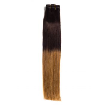 Extensii Clip-On Premium Ombre Ciocolatiu/Blond Miere ieftina